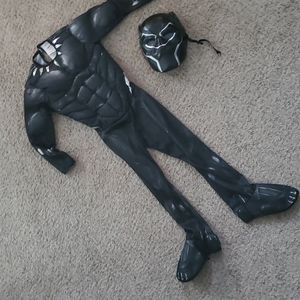 Boys SMALL black panther costume.